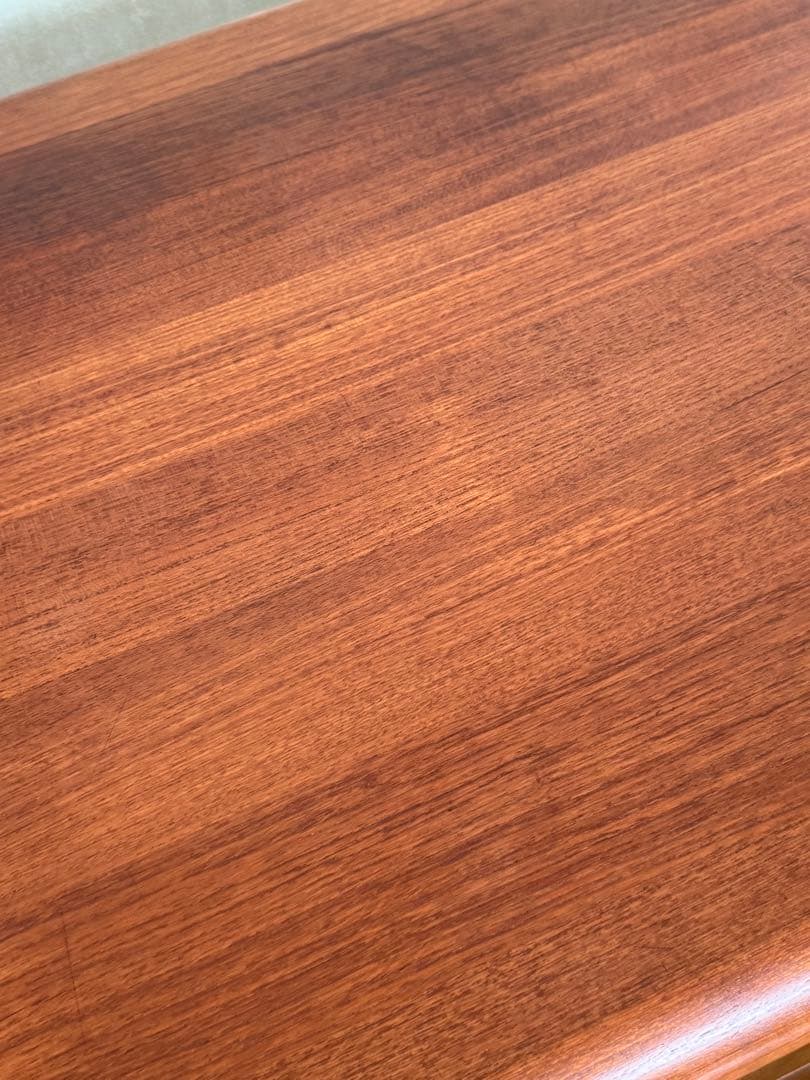 コーヒーテーブル　ローテーブル　チーク材　無垢　北欧家具　ビンテージ