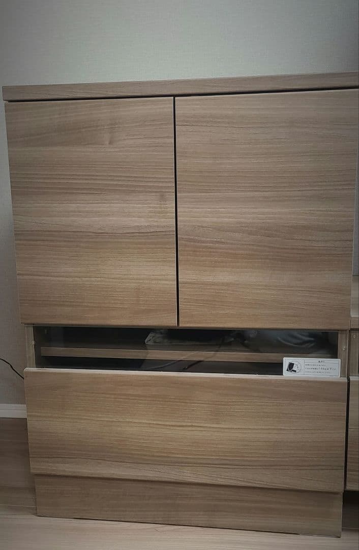 パモウナ RD-60 グレイッシュナット キャビネット pamouna