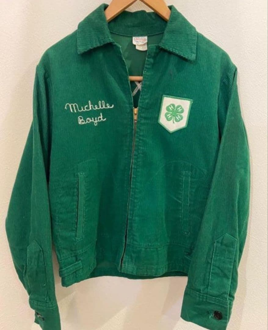 70s オフィシャル コーデュロイジャケット　テキサス州