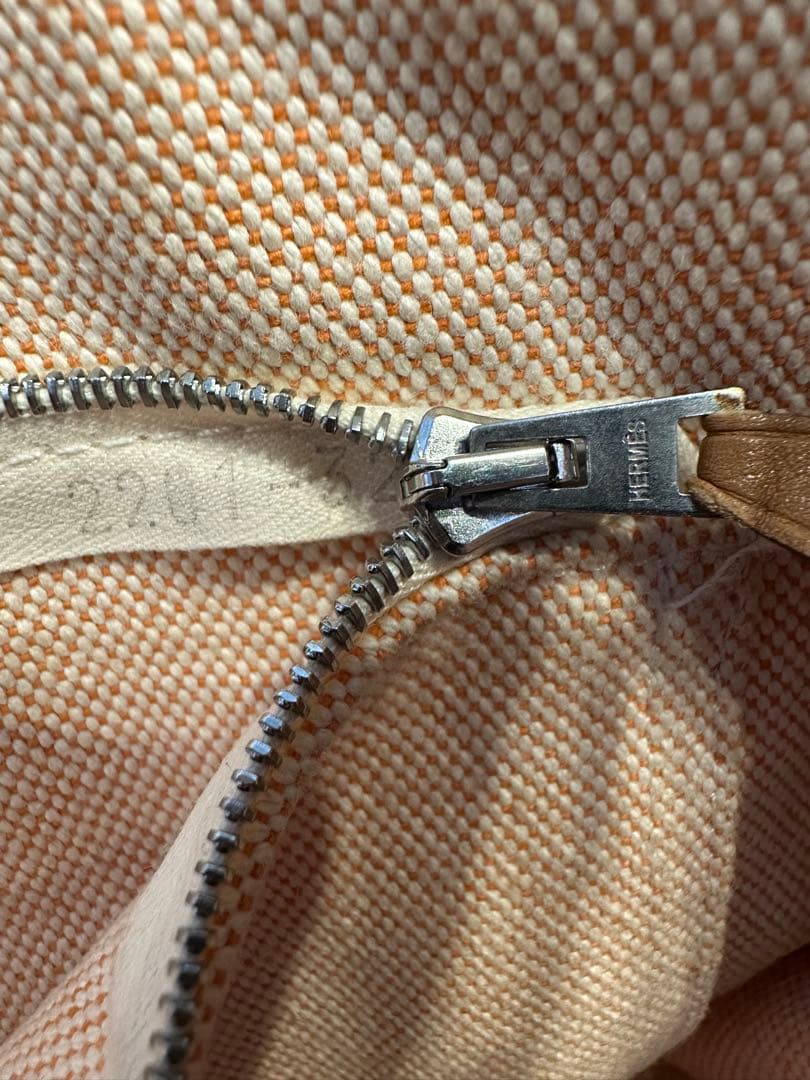 エルメス　トートバッグ　MMサイズ　オレンジ