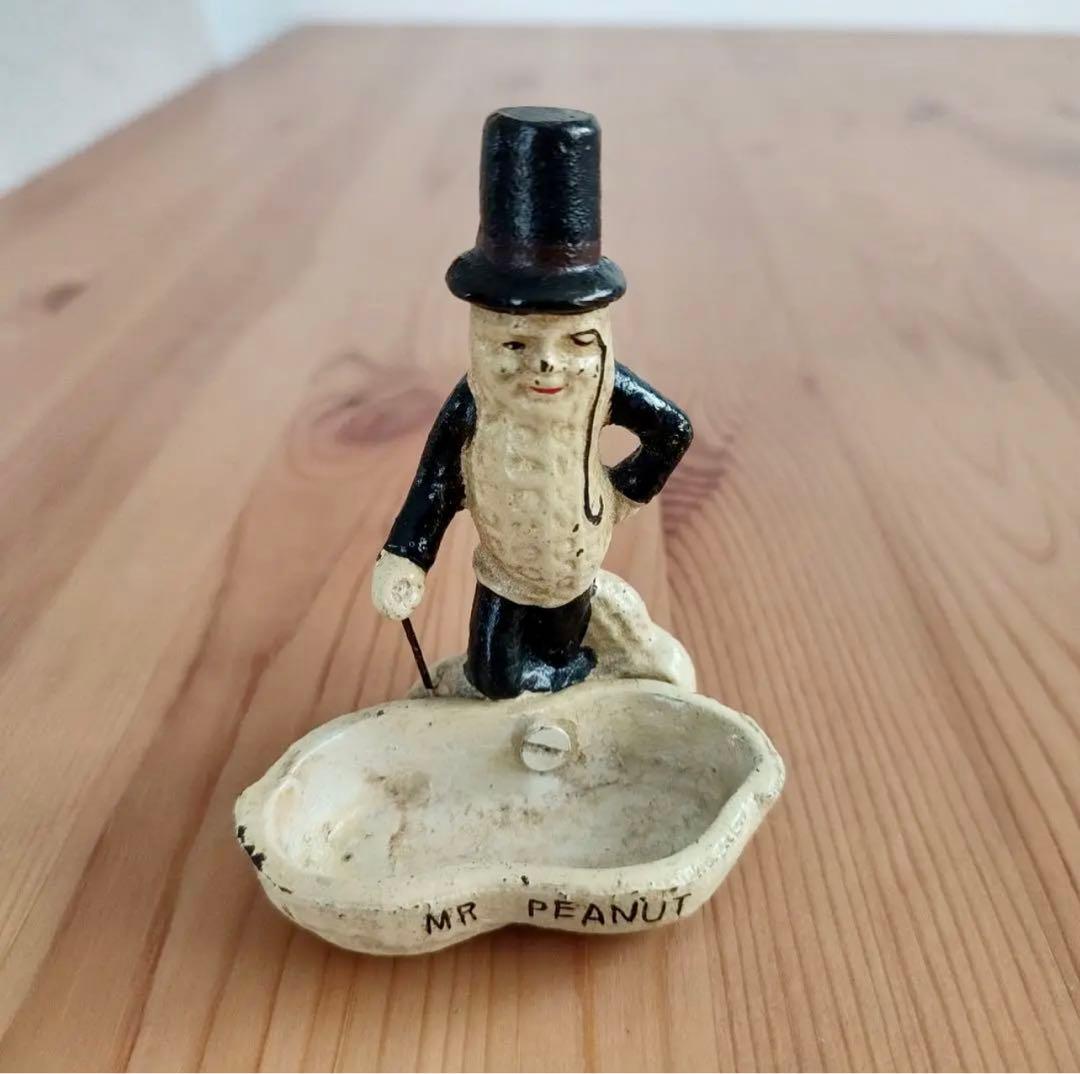 稀少！ヴィンテージ MR.PEANUT ミスターピーナッツ アッシュトレイ 灰皿
