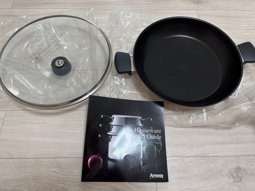 Amway フライパンとガラス蓋