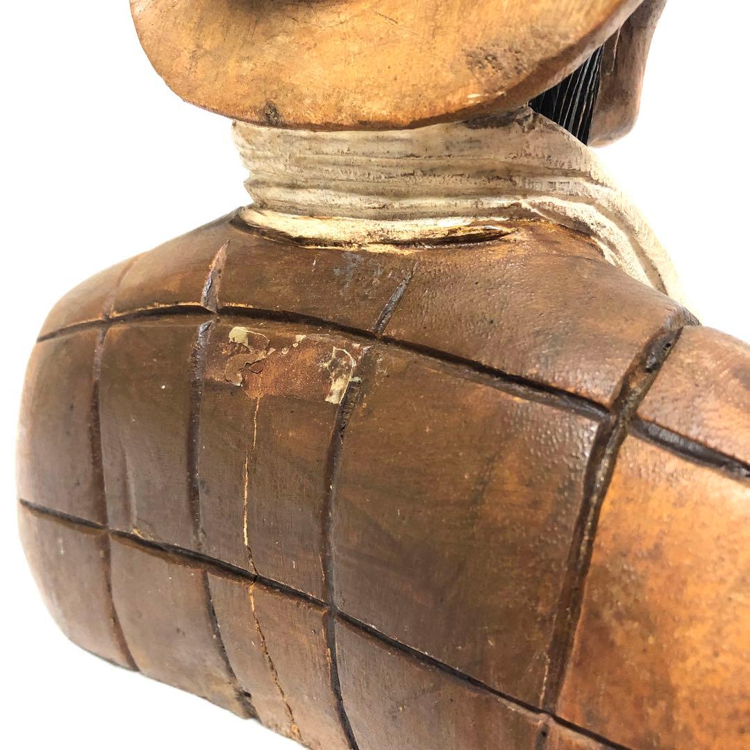 ■ビンテージ ディスプレイ■ウエスタン ガンマン■木彫り■アメリカ製■