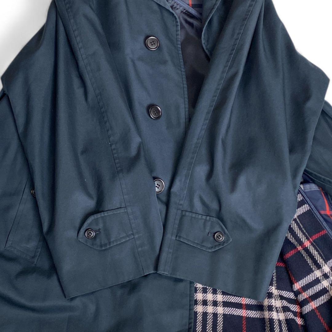 BURBERRY バーバリー　ステンカラーコート　ライナー付き　ノバチェック　M