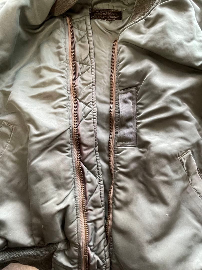 50s初期型　米軍実物MA-1 8279 SKYLINE製