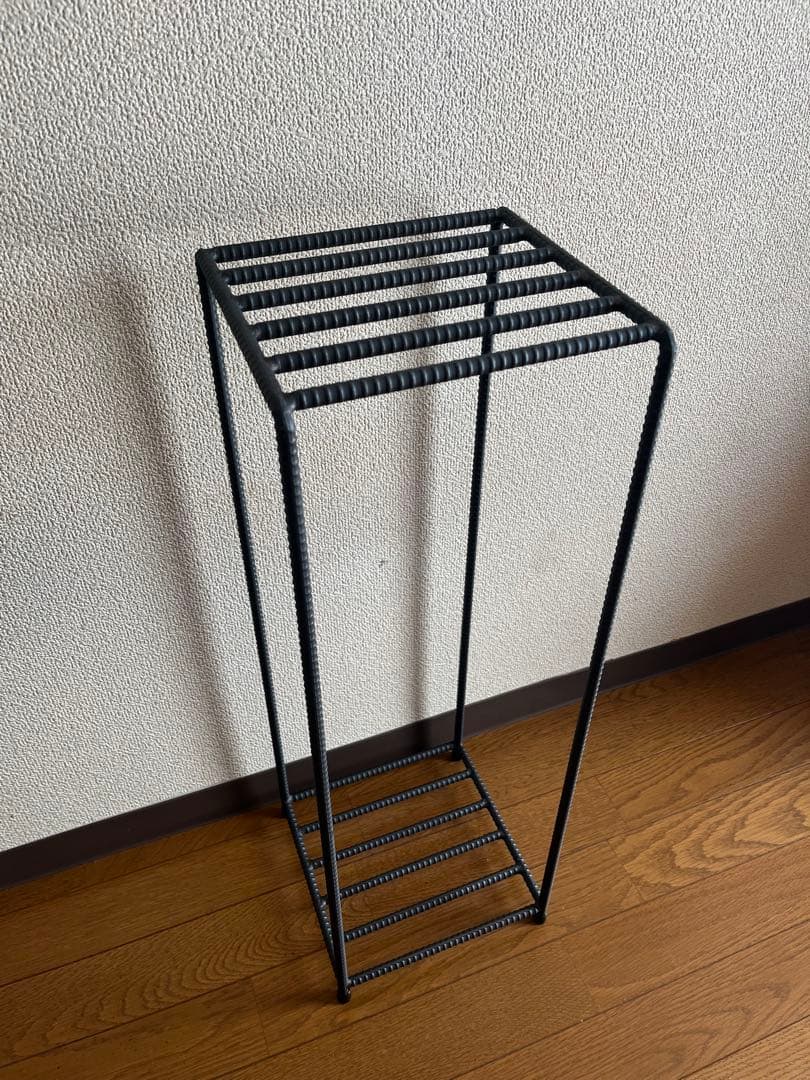 アイアン　マルチスタンド　高さ65cm ラック　花台　無骨インダストリアル