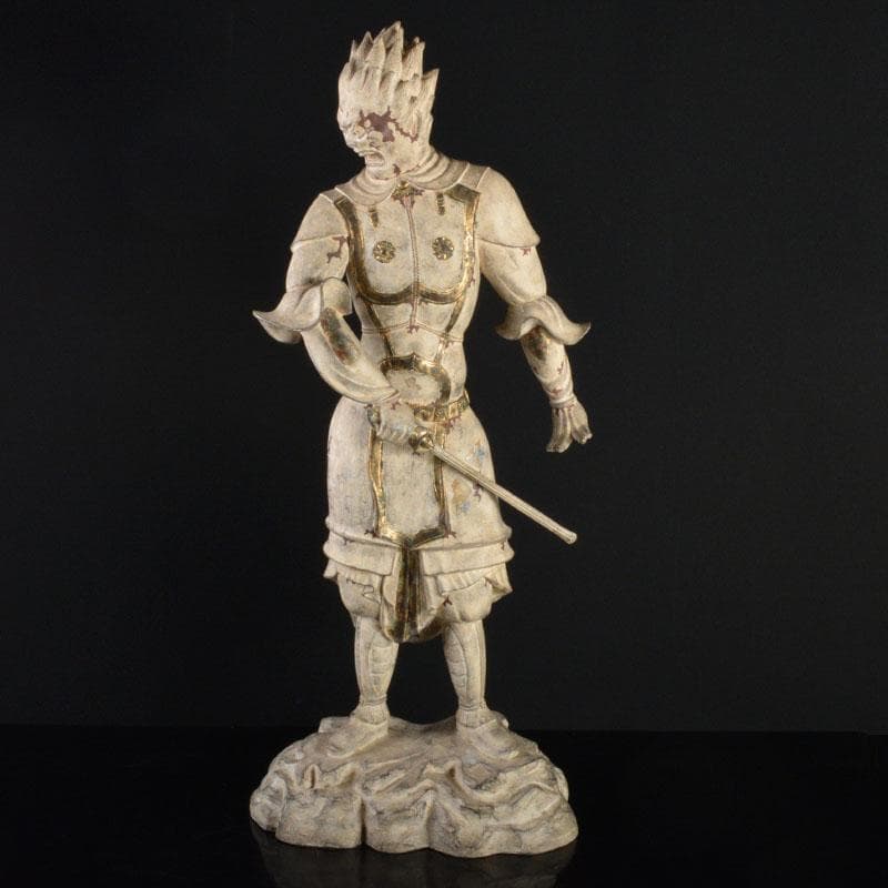 クーパー　樹脂製　レプリカ　十二神将伐折羅大将立像　G　R4813B