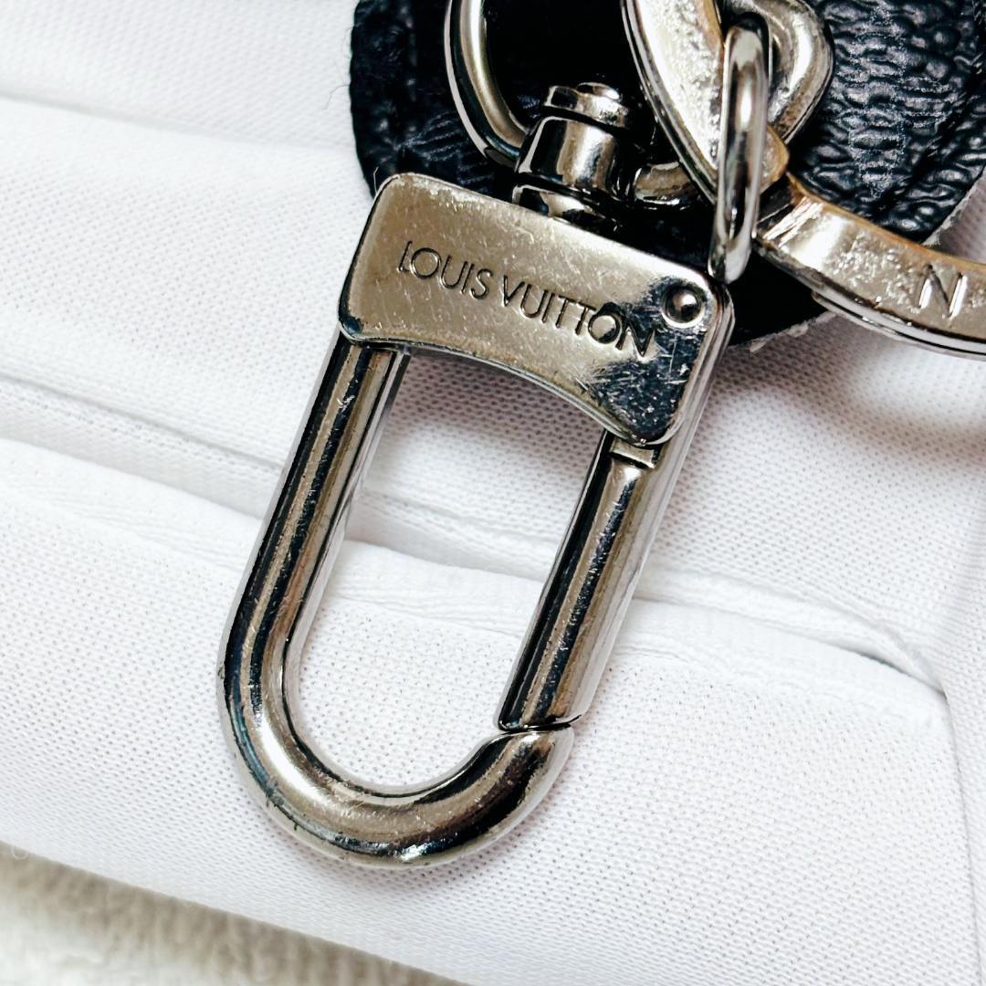 【レア】ルイヴィトン チャーム MP1998 モノグラム ブラック 花 フラワー