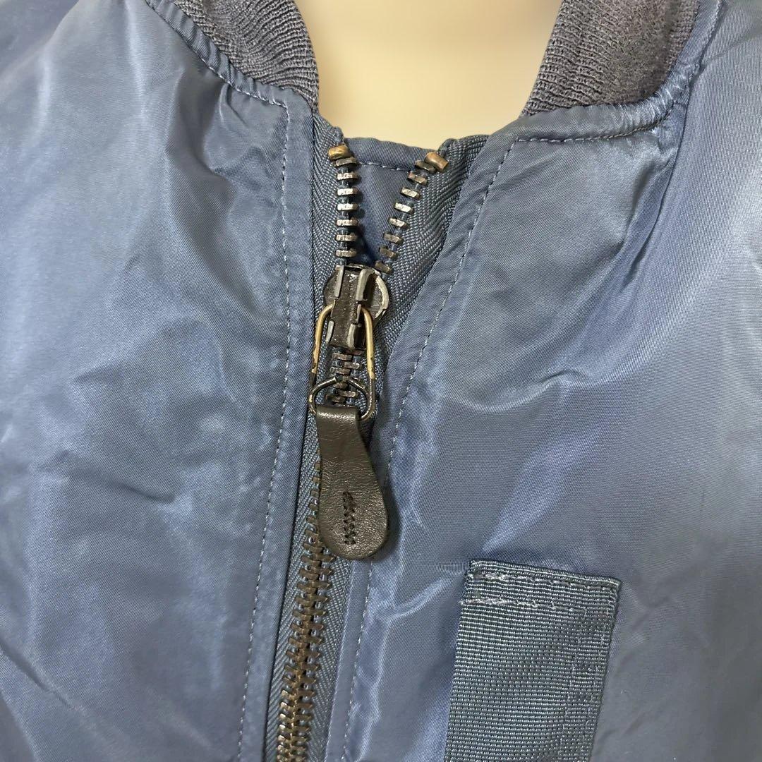 50s 復刻 USA製 ALPHA MA-1 ネイビー Mサイズ