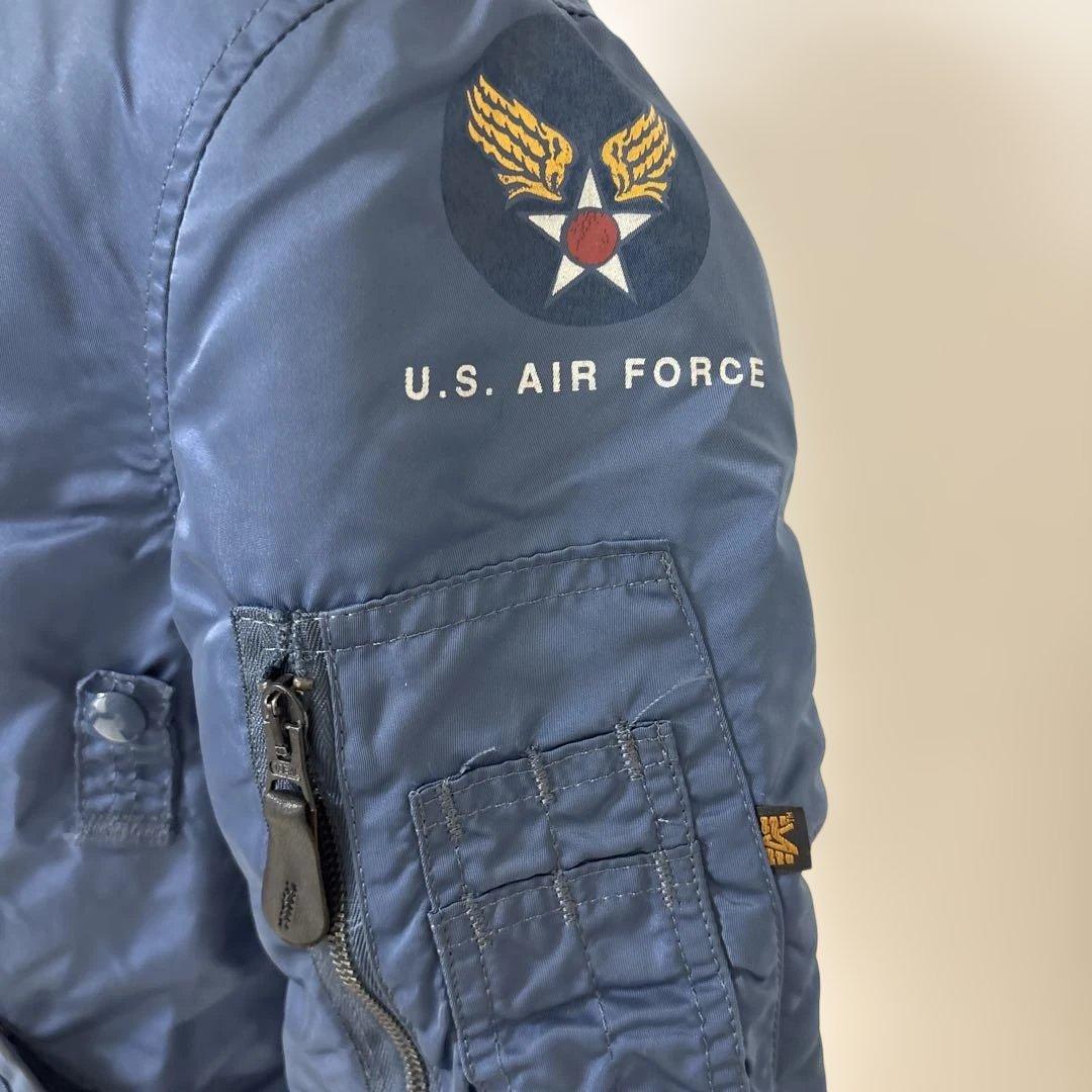 50s 復刻 USA製 ALPHA MA-1 ネイビー Mサイズ