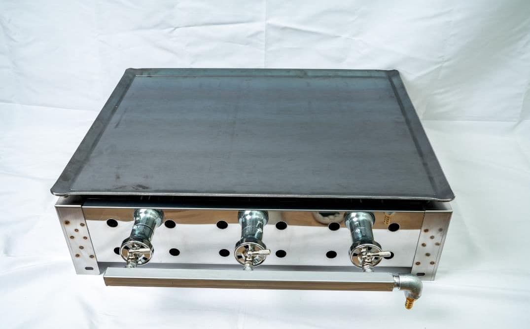 ３日以内に発送します ★ 2万円台 新品 グリラー 業務用 プロパンガス 鉄板焼