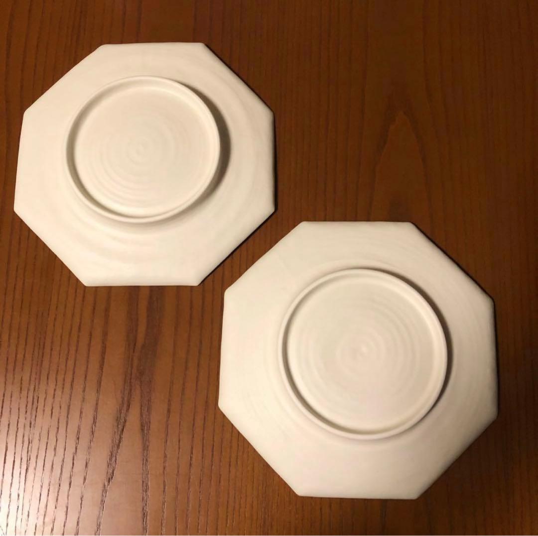 照井壮　デルフト　オクタゴナル　八角皿　大