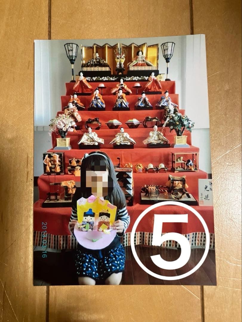 ひな人形7段飾り　⑤