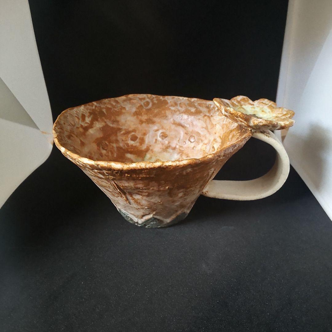 本田あつみさん　フラワー　大鉢 マグカップセット