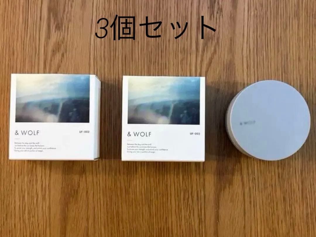 & WOLF UF-002 リキッドファンデーション light beige