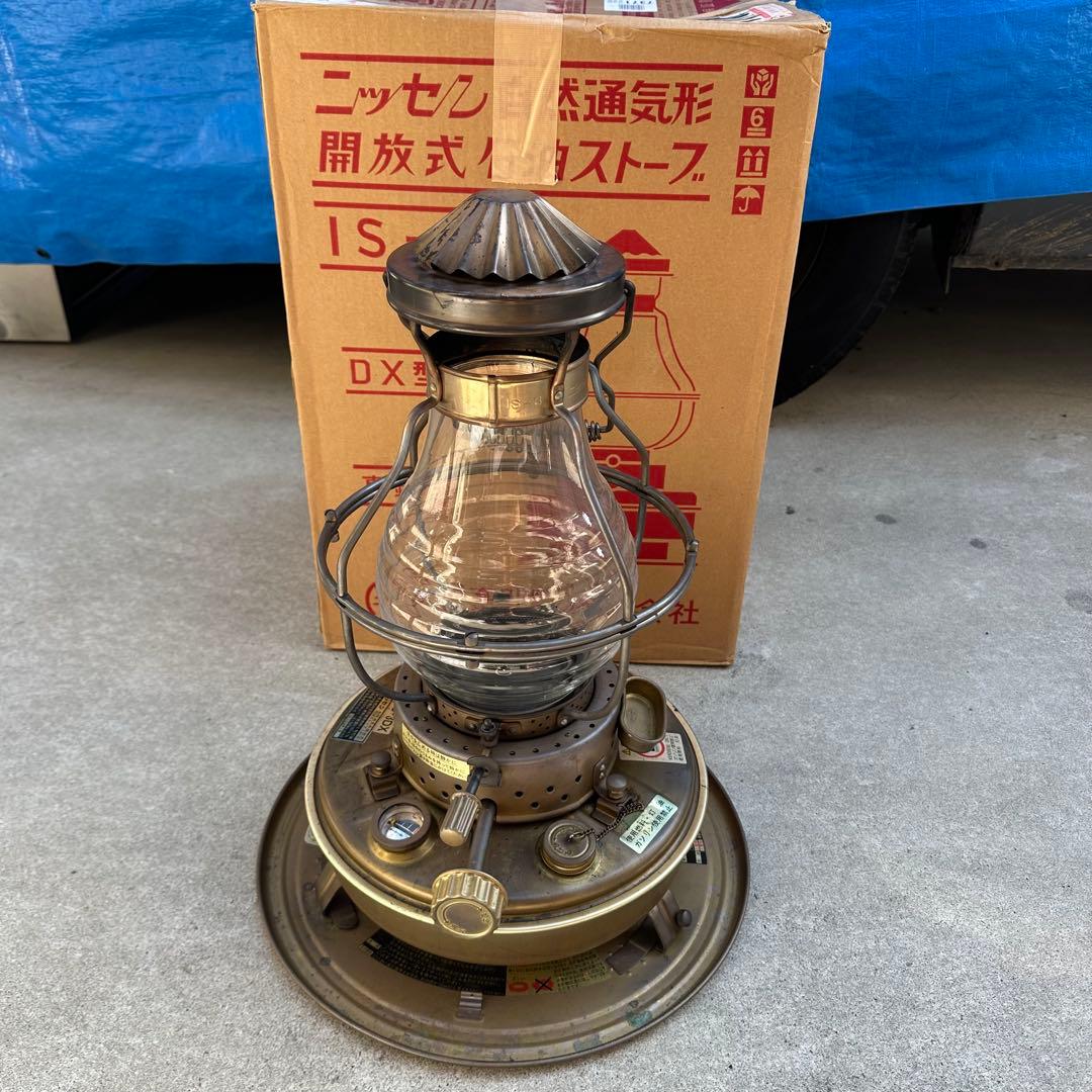 【希少】送料込み ニッセン自然通気形 開放式 石油ストーブ 97年製