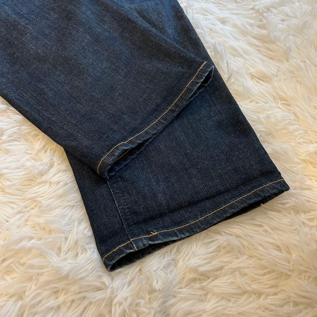 【定価2.6万円】YANUK ボーイズストレートデニムパンツ LEA 23