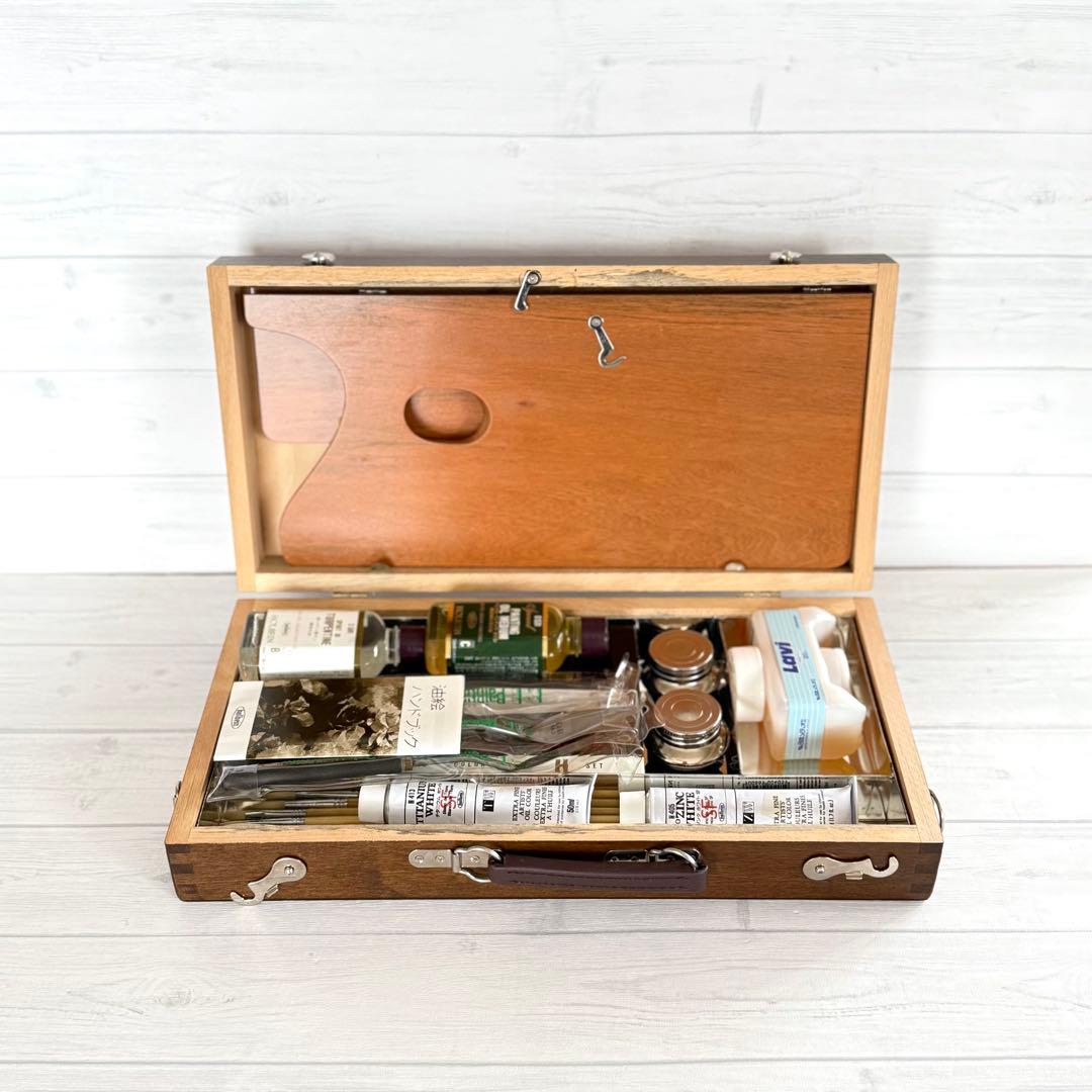 ホルベイン　油絵具セット 木製ケース　【未使用品】　HOLBEIN