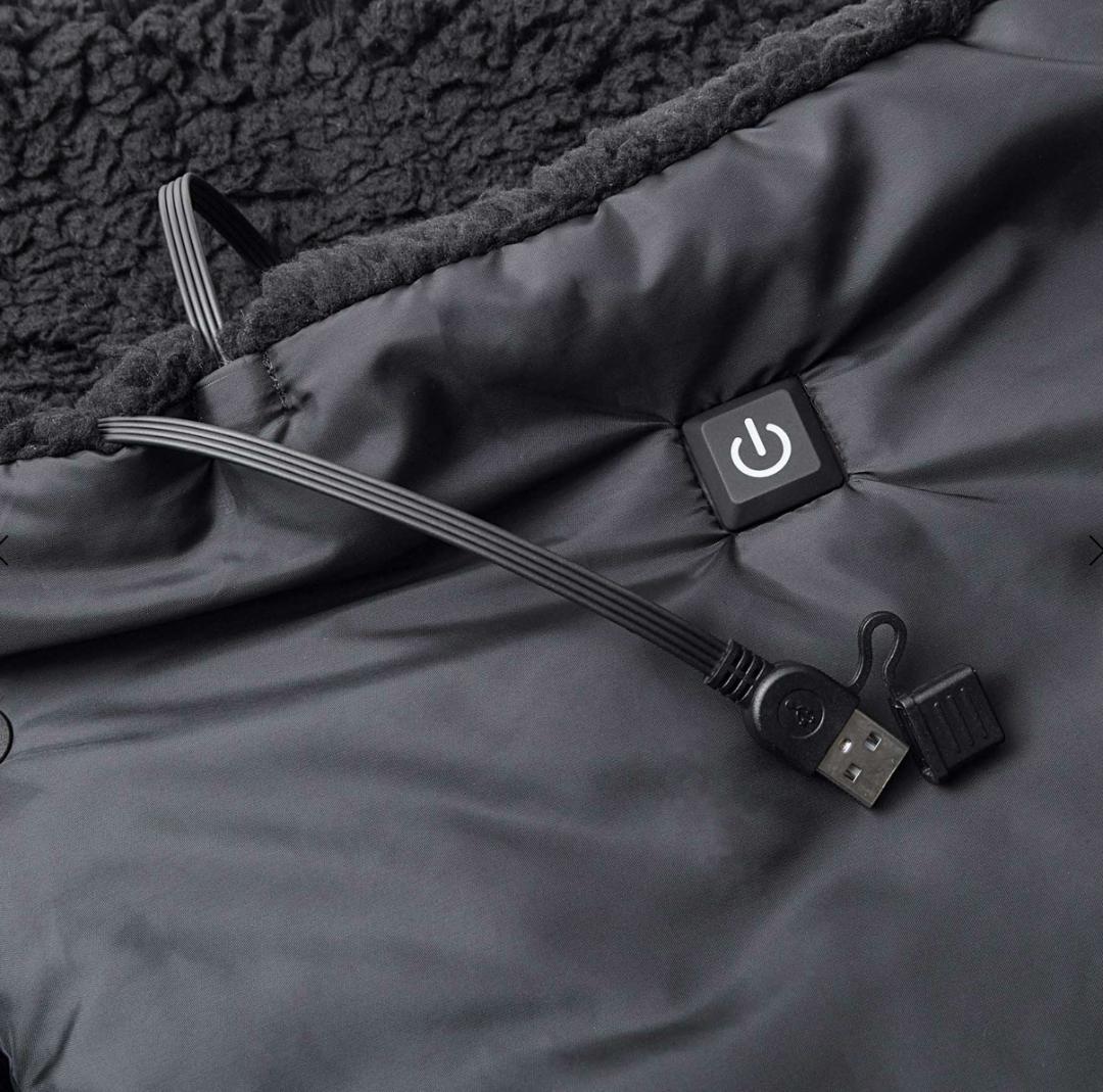 新品未開封 22AW FCRB USB 電気ブランケット BLACK