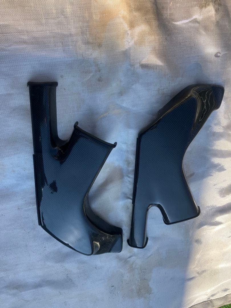 ガイル少佐VTR1000Fカーボンフレームヒートガード