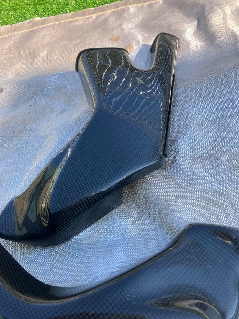 ガイル少佐VTR1000Fカーボンフレームヒートガード