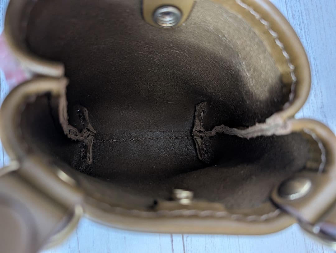 【新品未使用】HERZ　大工さんの腰袋的ベルトポーチ　グリーン