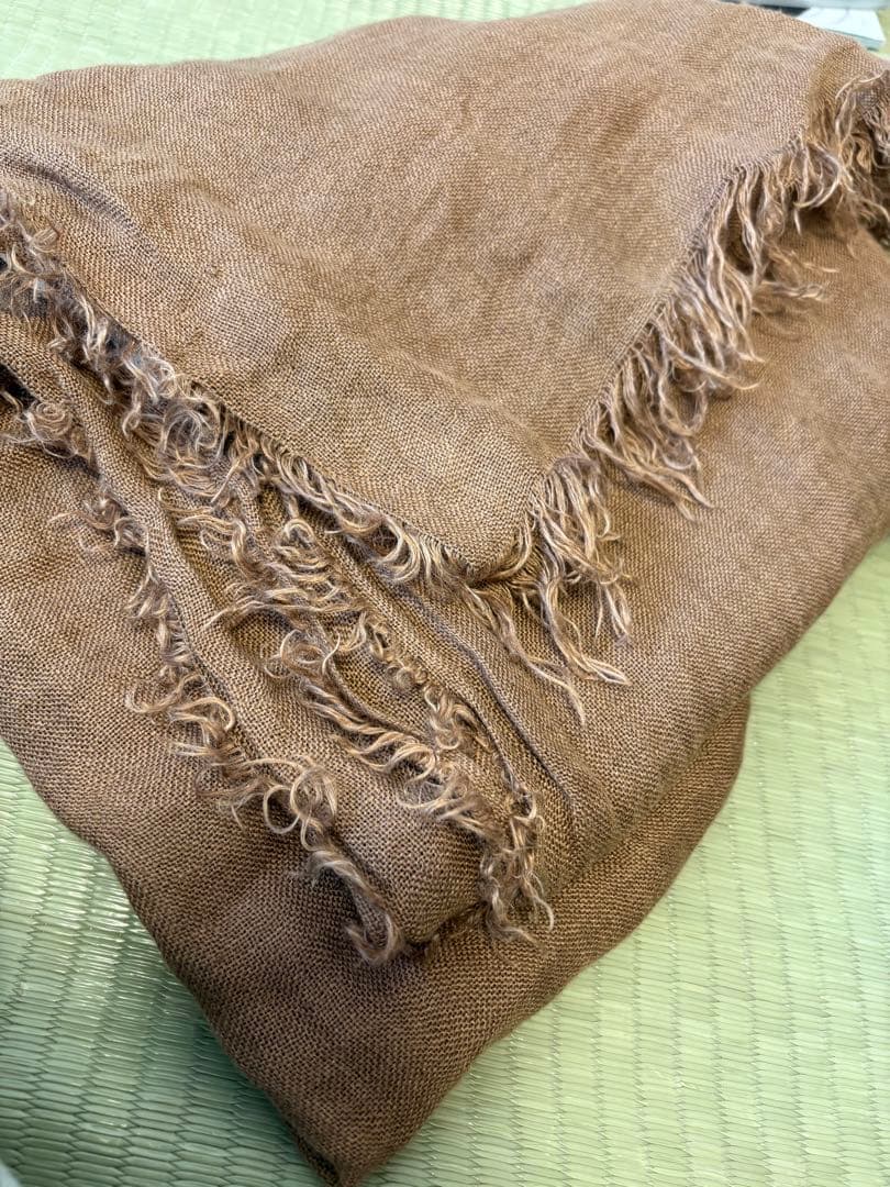 アソースメレ　ASAUCE MELER リネンフリンジストール