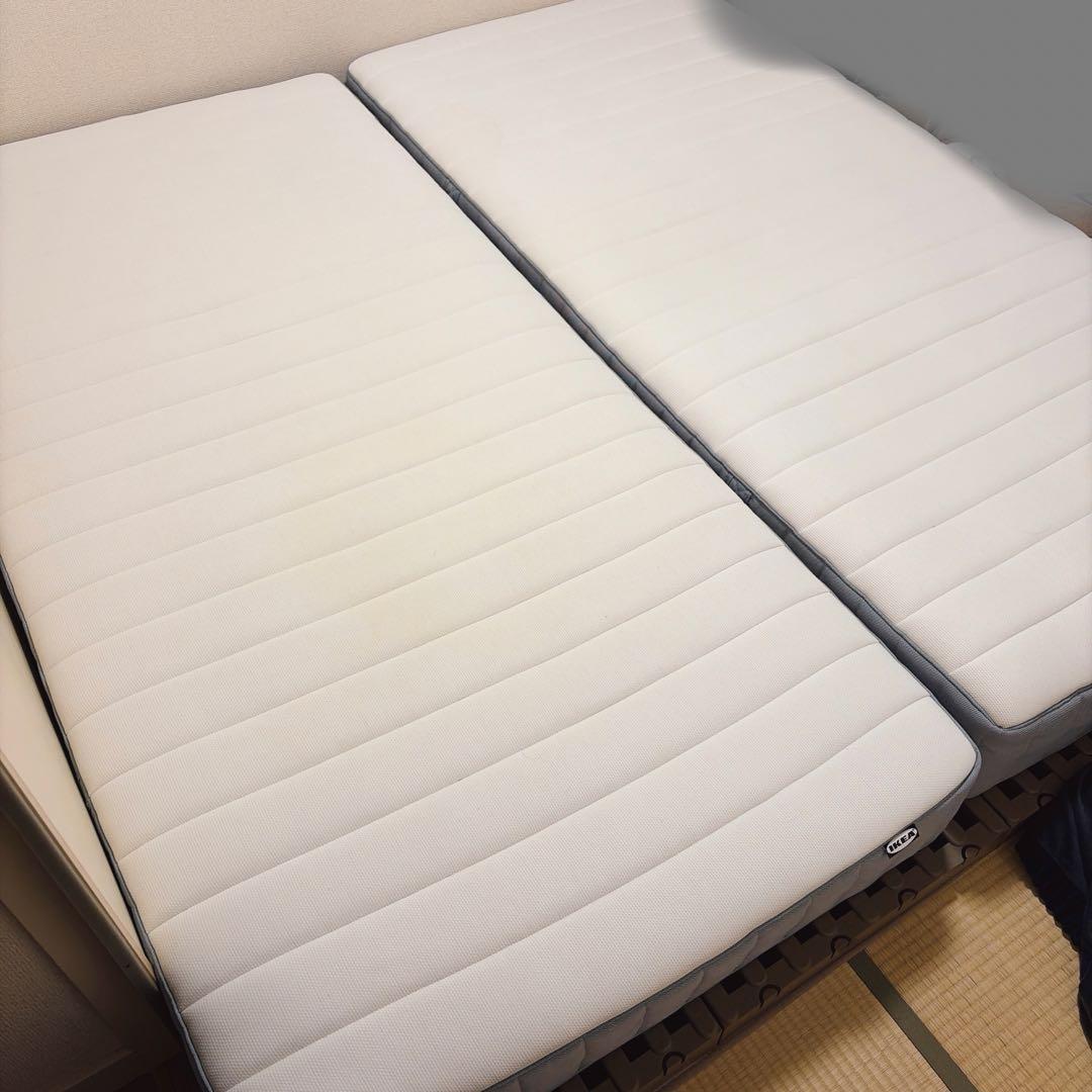 引き取り限定 IKEA シングルマットレス 2つセット