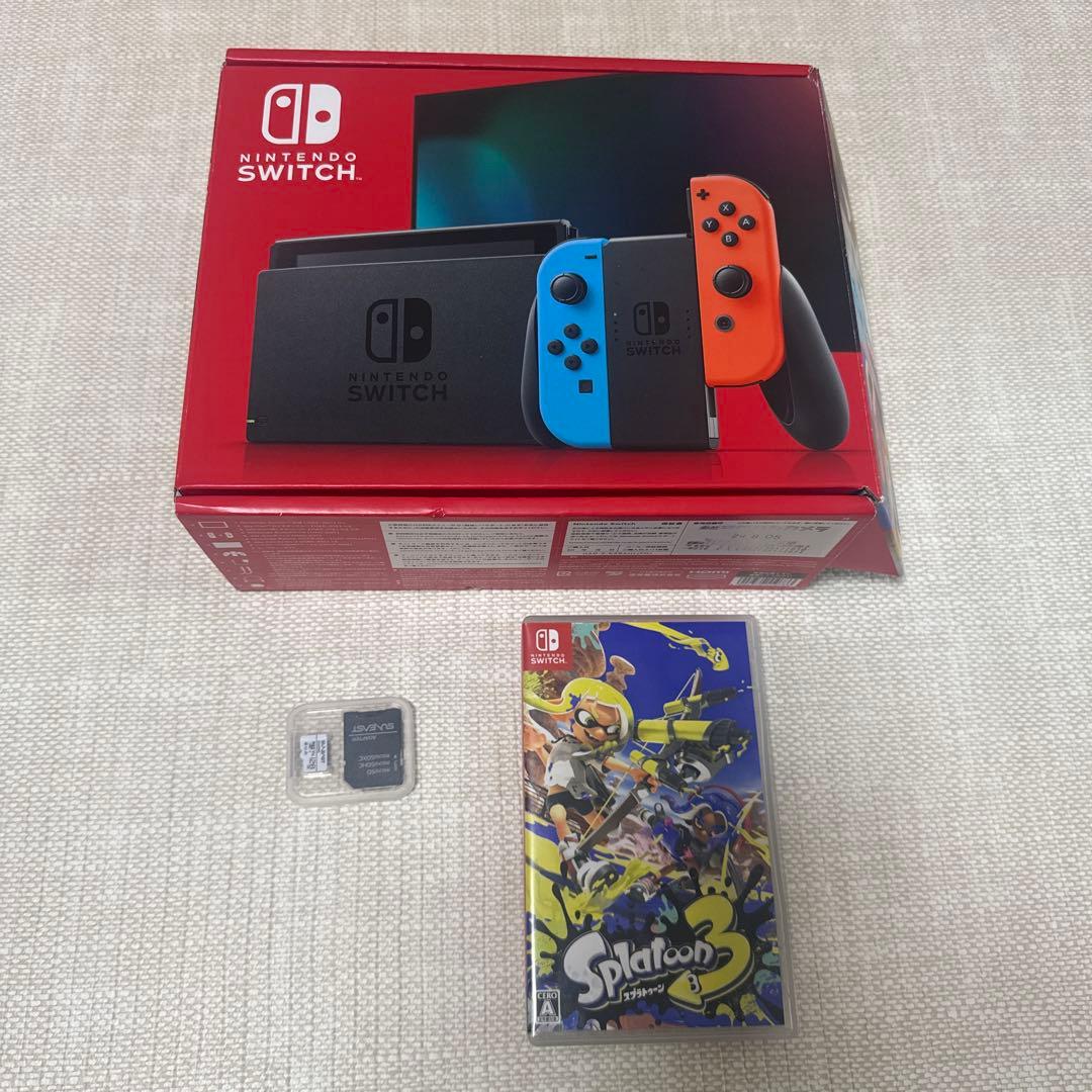 Nintendo Switch SDカード128GB スプラトゥーン3 セット