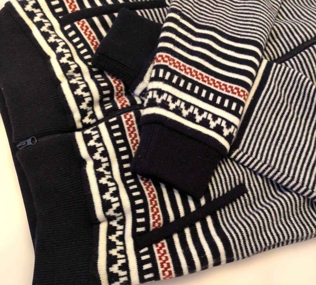 パーリーゲイツ　ニットブルゾン　ニットアウター　サイズ5　PEARLYGATES