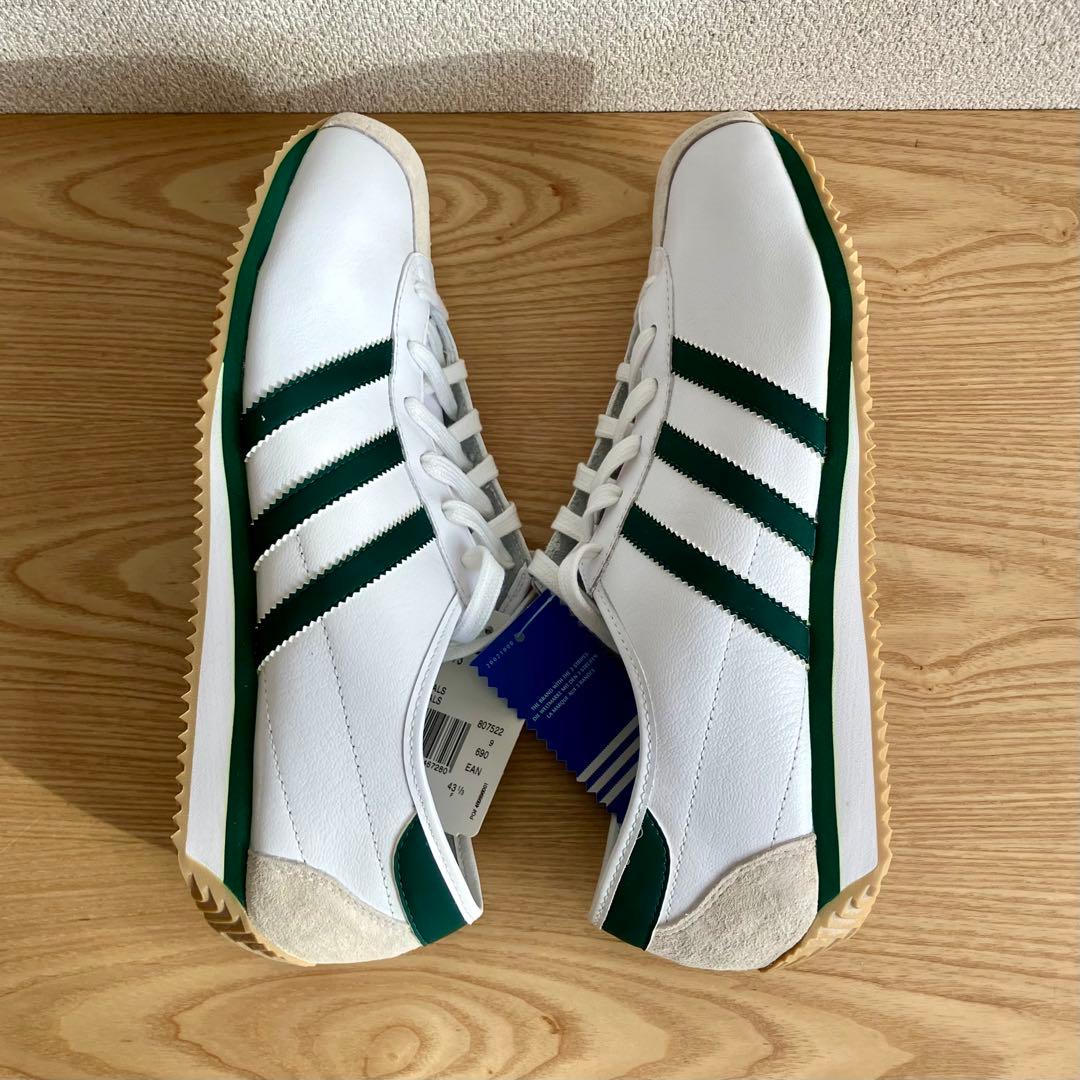 【新品未使用】adidas COUNTRY 73 ホワイト×グリーン 27.5