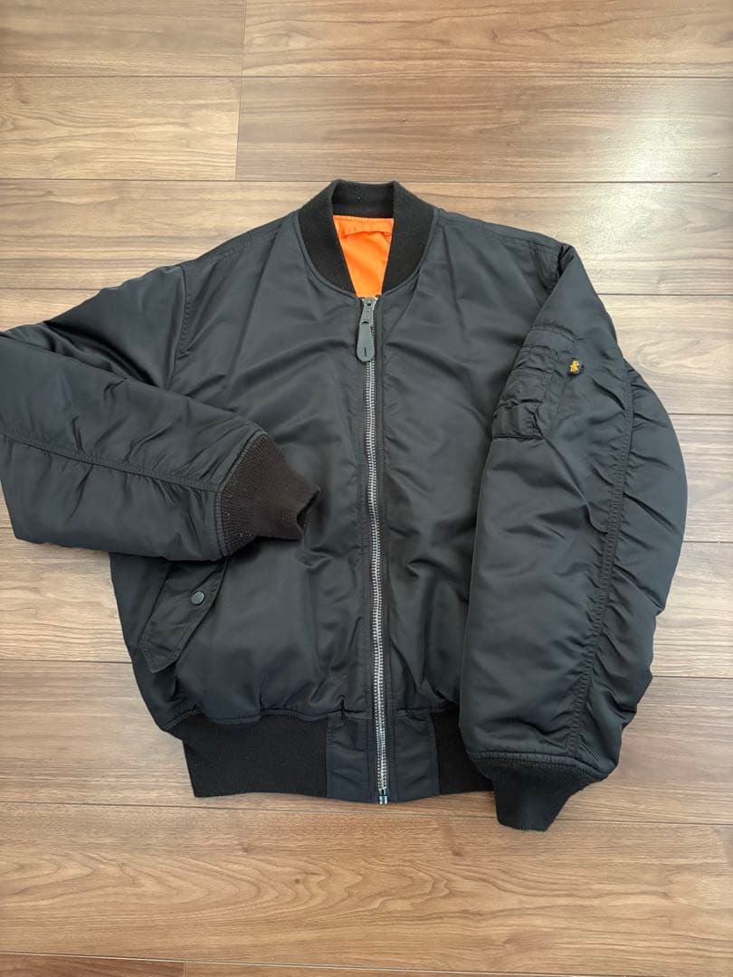 MA-1 フライトジャケット　ALPHA INDUSTRIES L