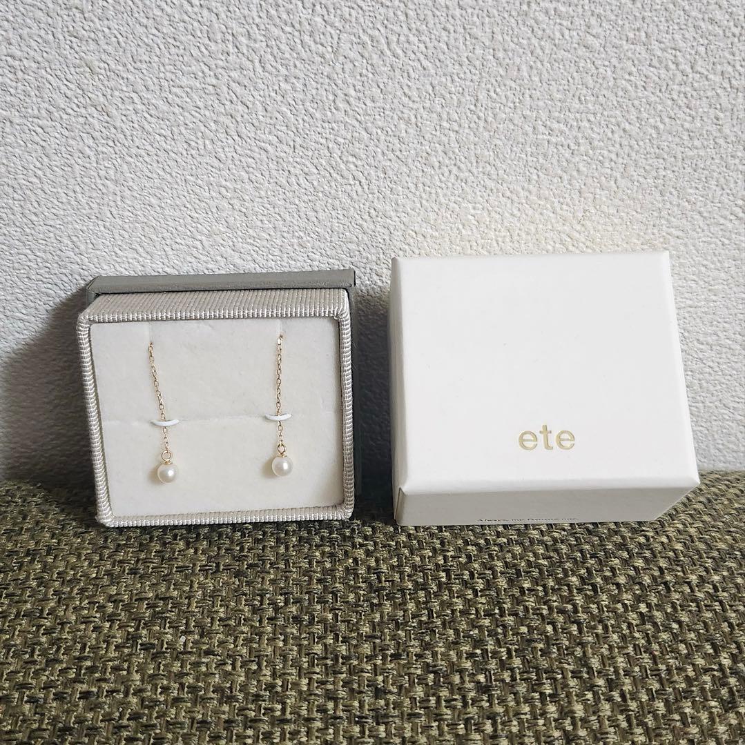 ete K10YG パール アメリカンピアス