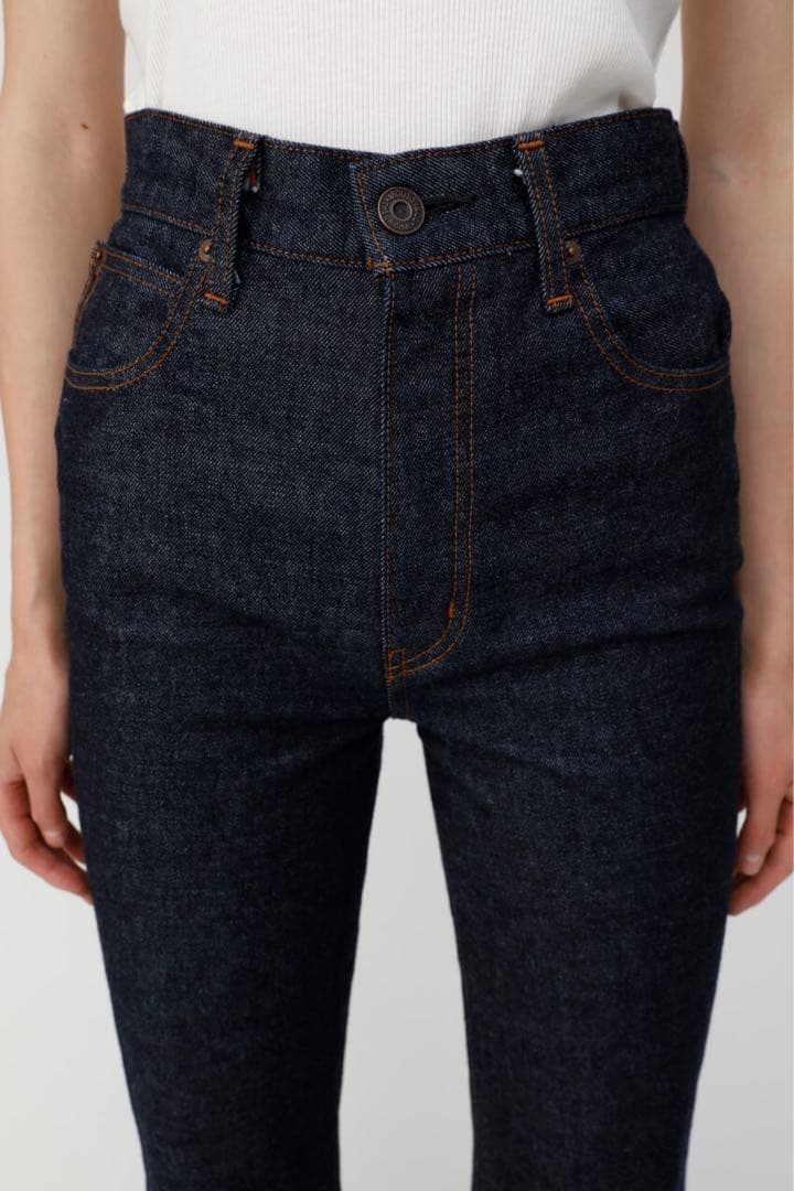 MOUSSY マウジー MVS FLARE ワンウォッシュ 22