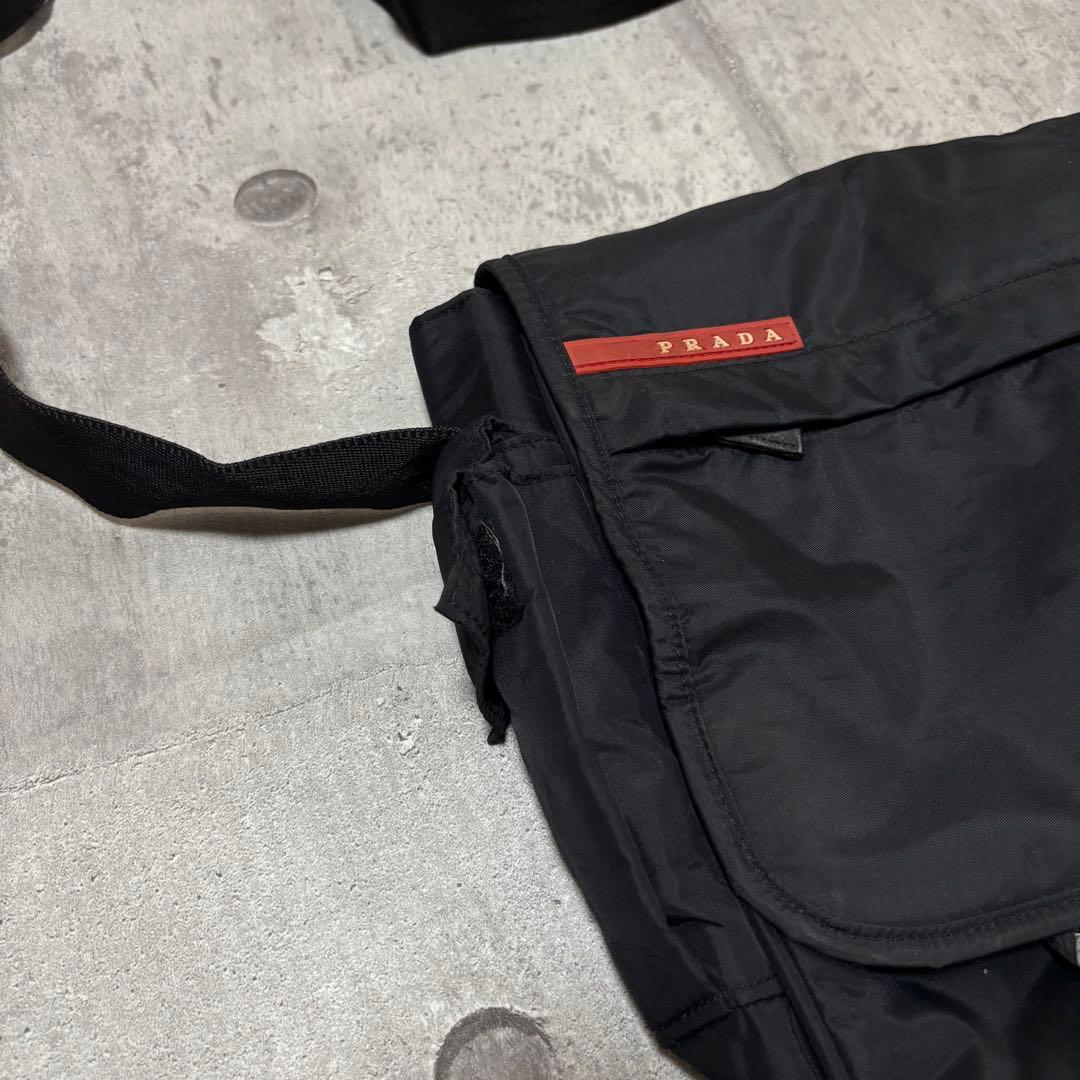 バッグ 00s archive Prada nylon Shoulder bag y2k