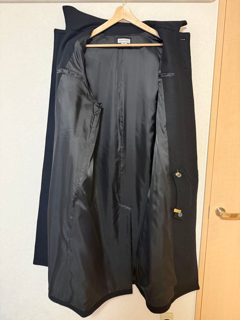 メゾンスペシャル Super140 Melton Balmachan Coat