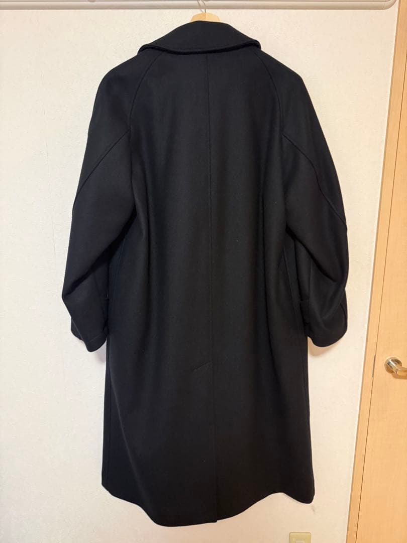 メゾンスペシャル Super140 Melton Balmachan Coat