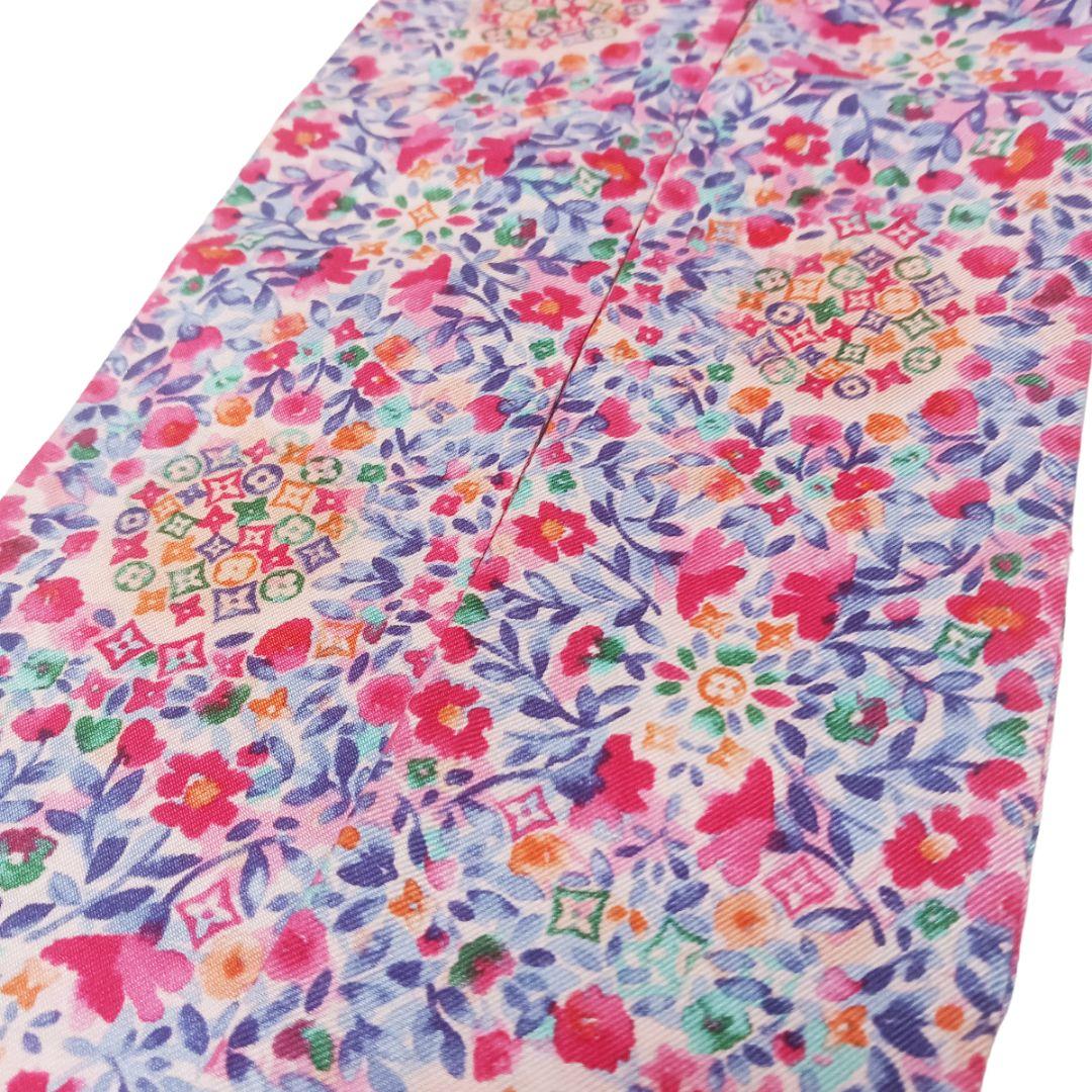 ルイヴィトン M72853 バンドー カターニャ モノグラム ピンク スカーフ