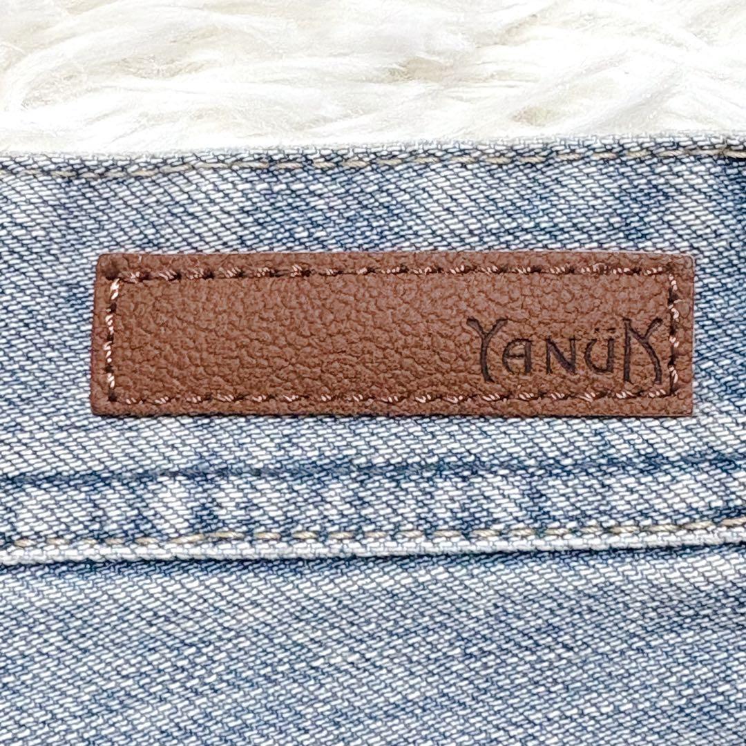 未使用級✨YANUK LEA Trick Denim ボーイズストレート 23