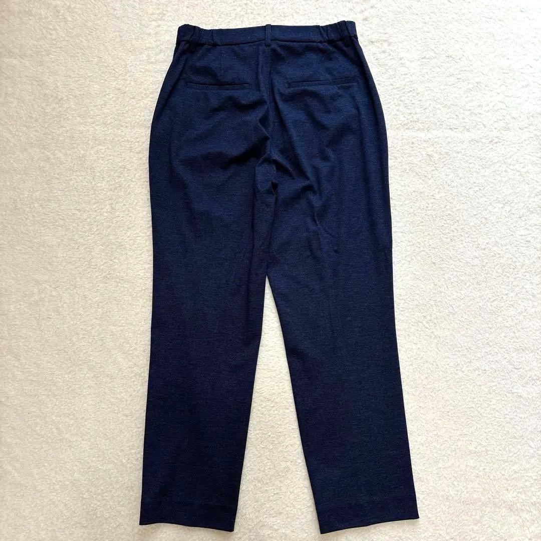 美品✨ユナイテッドアローズ　洗える ノーカラースーツ ネイビー セットアップ　M