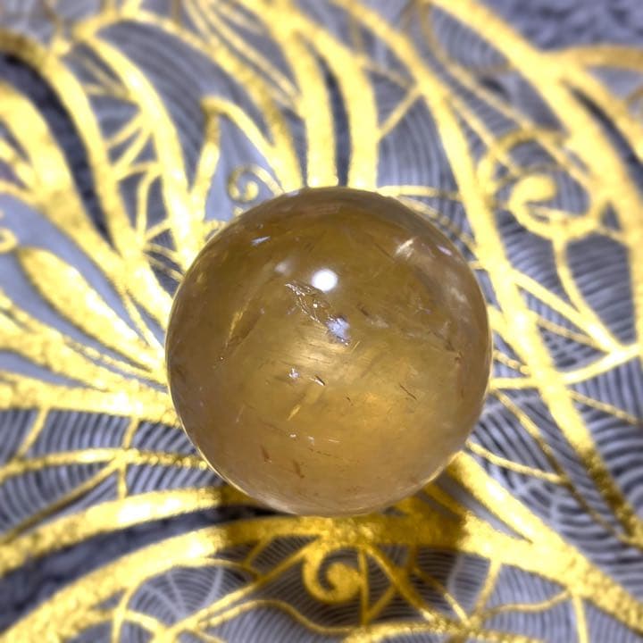 シトリン　スフィア（丸玉）