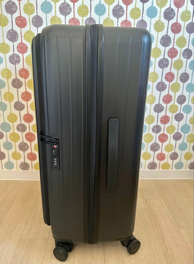 新品未使用 TIERRAL 長期 スーツケース 大型 94L 黒 大容量