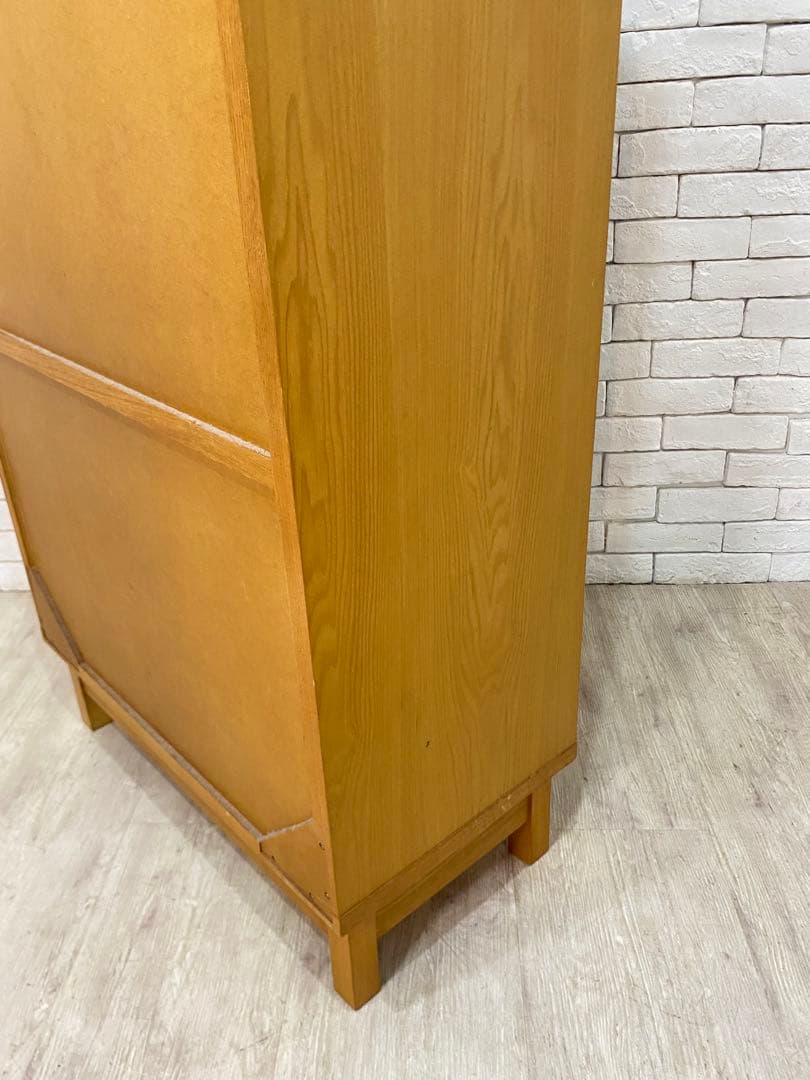 【東京都内23区配送無料】フランフラン アコルド タモ材 ブックシェルフ 本棚