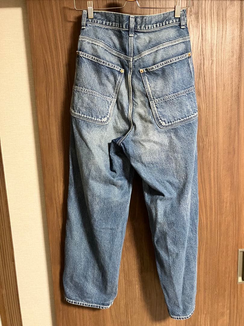 ★美品★シンゾーン shinzone TOOL DENIM PANTS ブルー