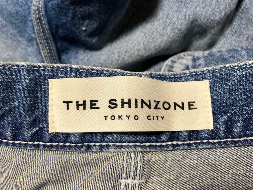 ★美品★シンゾーン shinzone TOOL DENIM PANTS ブルー