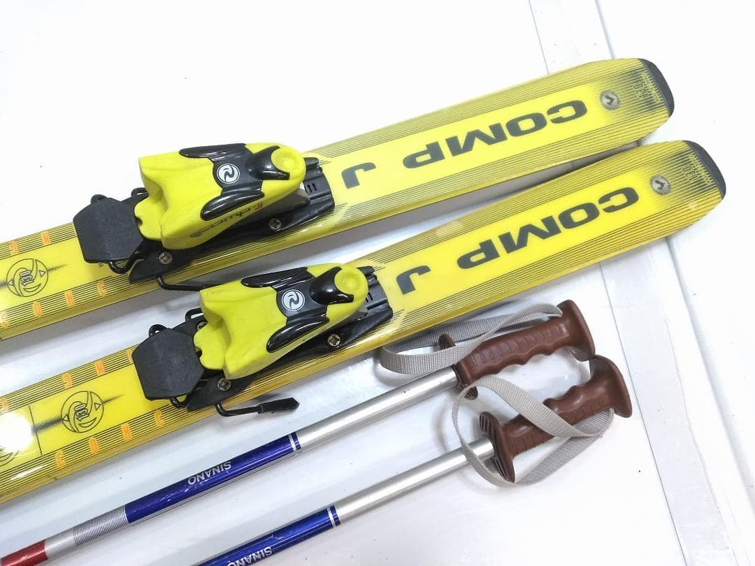 ジュニアスキー4点セット ロシニョール 130cm ブーツ 22cm ◇