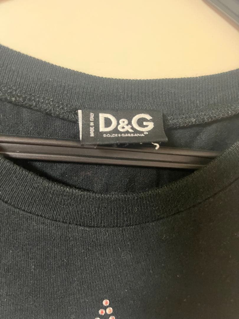 DOLCE&GABBANA ラインストーン　タンクトップ　archive