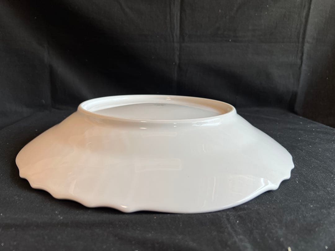 リチャードジノリ　ベッキオホワイト　ラウンドプラター　３種３枚