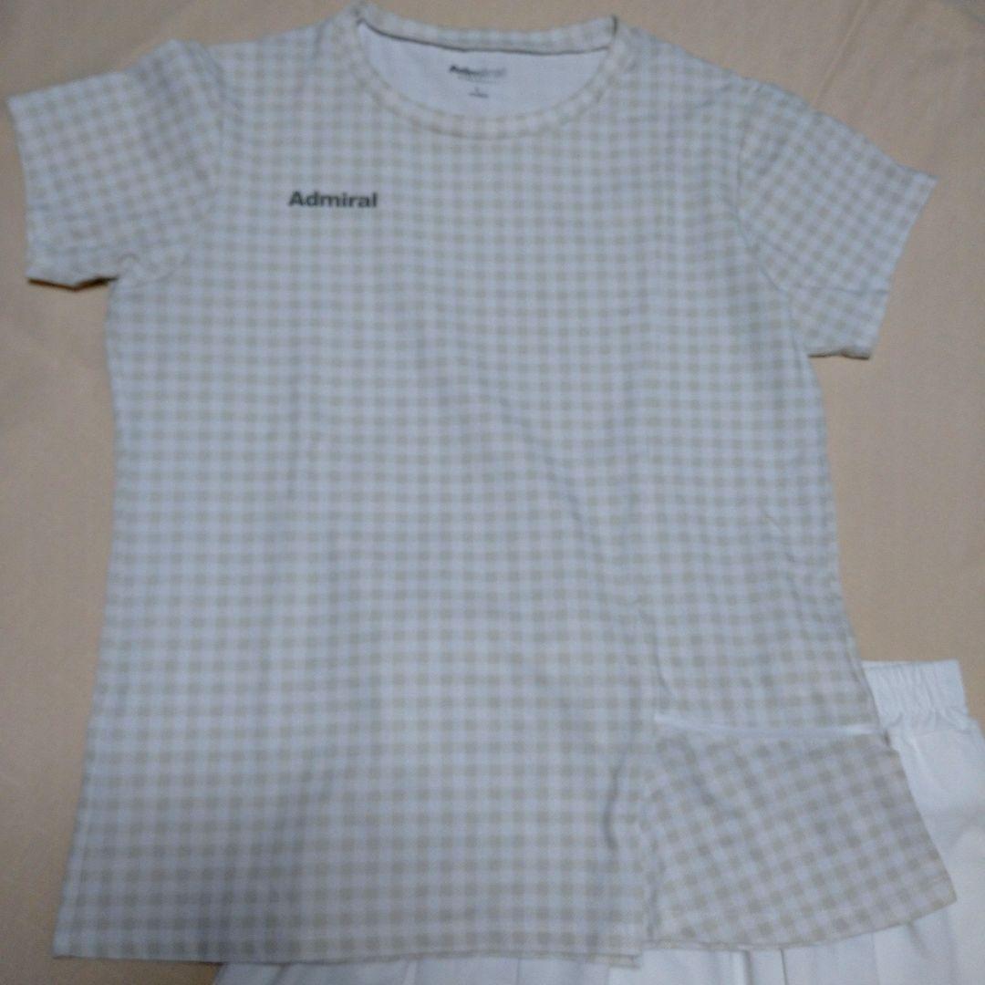 Admiral チェック柄 Tシャツ スカート セット Lサイズ