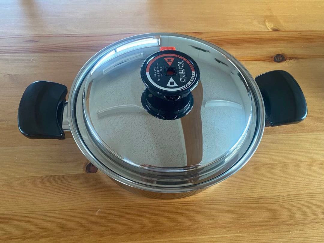 ヨシノクラフト IH対応22センチ両手鍋　EW-22